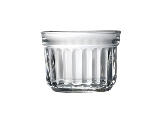[7022_LOT] Ramequin en verre trempé 17cl pour desserts et verrines, lot de 6