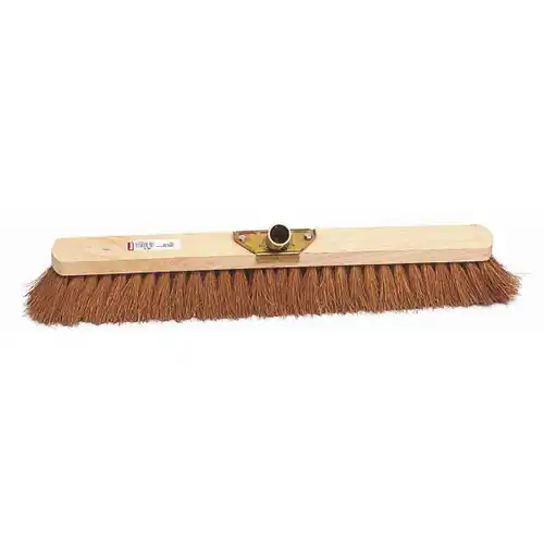 [7079] Balai mélange crin synthétique avec monture 38 cm