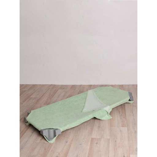 Drap sac éponge pour couchette en coton 55x130cm sans élastique