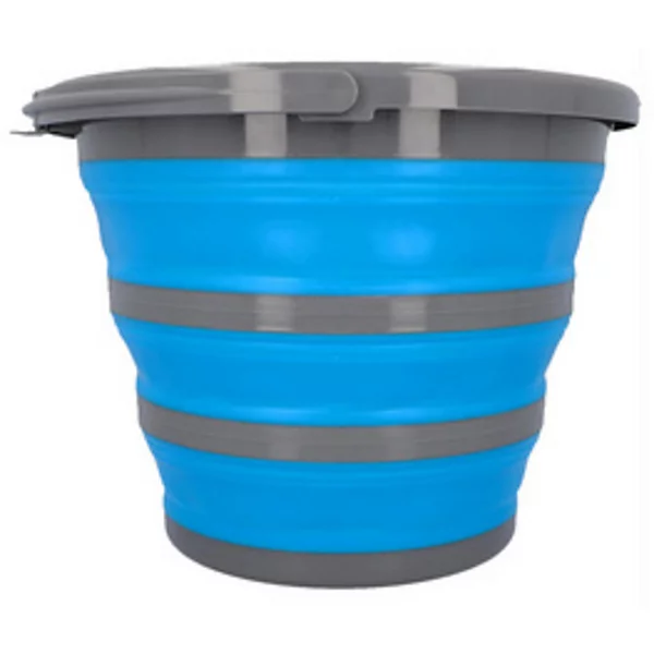 [9327] Seau pliable rond 10 litres avec anse et bec verseur