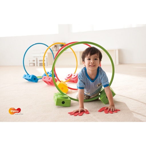 [9421] Kit de Parcours Moteur avec Obstacles pour Enfants