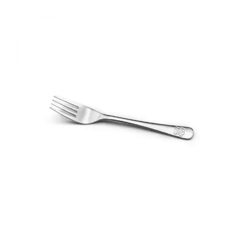 Fourchette en inox enfant Teddy Bear