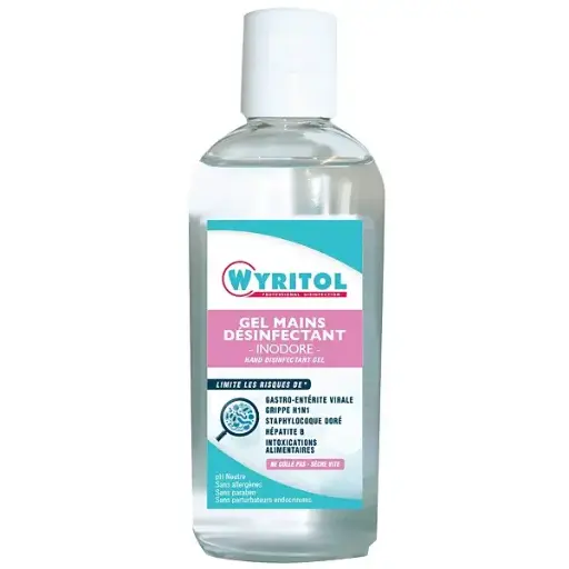 [S0608] Gel hydroalcoolique Wyritol format poche 100ml