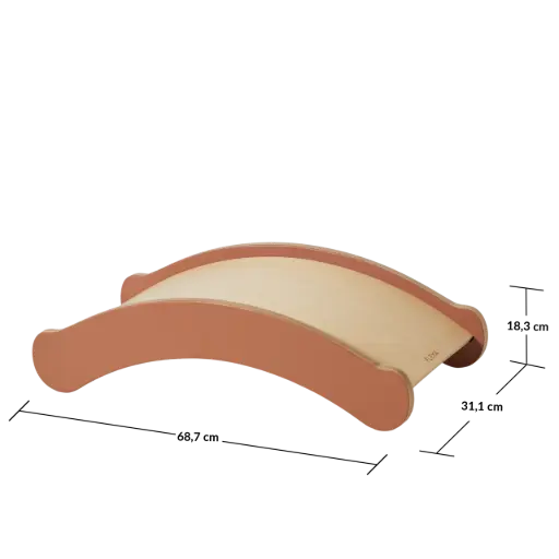 Planche d’équilibre mini – avec bords relevés sécurisants