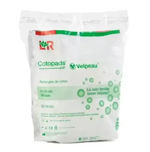 [S1022] Cotopad non stérile 8x10cm, lot de 3
